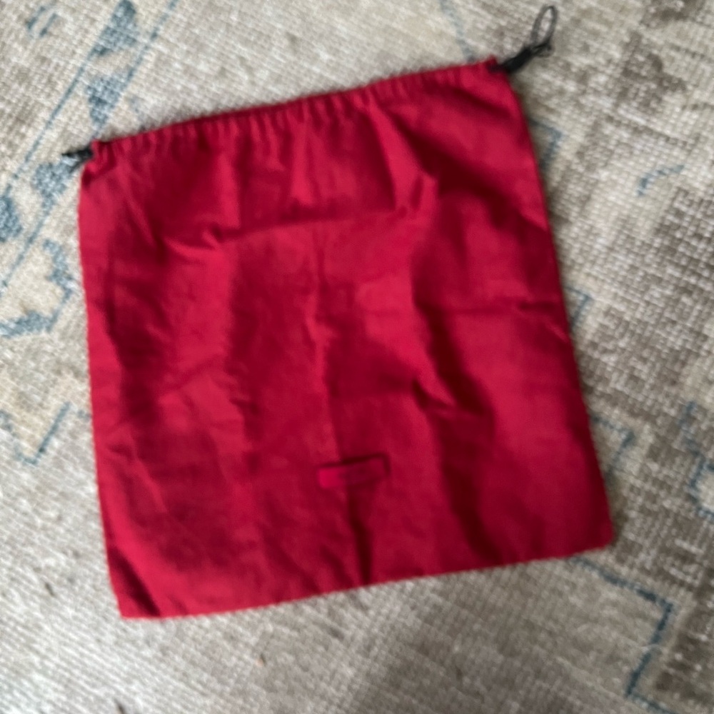 Authentic Valentino Red Dustbag  For Quality Handbag Storage